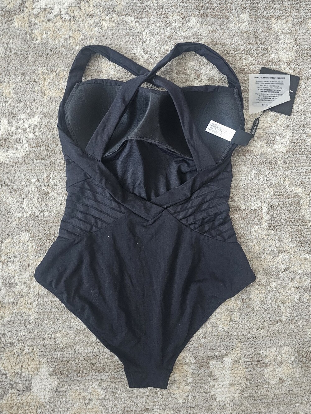 Jets By Jessika Allen Parallels Infinity One Piece Swim Nwt - Picture 2 of 4